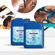 Нетоксична епоксидна смола за заливане до 5 см Epoxytable 5 / 1.550 кг