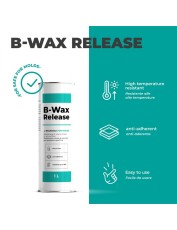 B-WAX RELEASE - Висококачествено освобождаващо средство 1 л