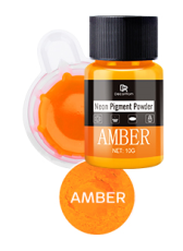 Amber Неонов пигмент на прах 10 гр