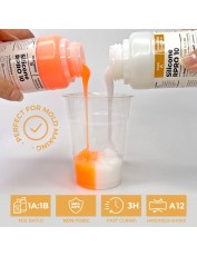 R PRO 10 Нетоксичен силикон за меки форми, подходящ и за начинаещи, и за професионалисти / 4.000 кг