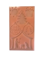 Молд Коледни елементи/играчки N 8