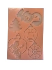 Молд Коледни елементи/играчки N9