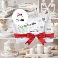 Минерална смола Aqua Resin Ultra White и добавка Aqua Shield за порцеланов ефект